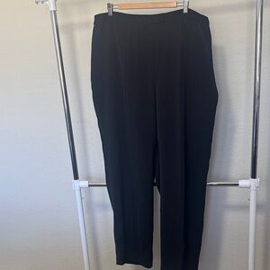 Plus Size Women’s Black Wrinkle Free Dress Pants